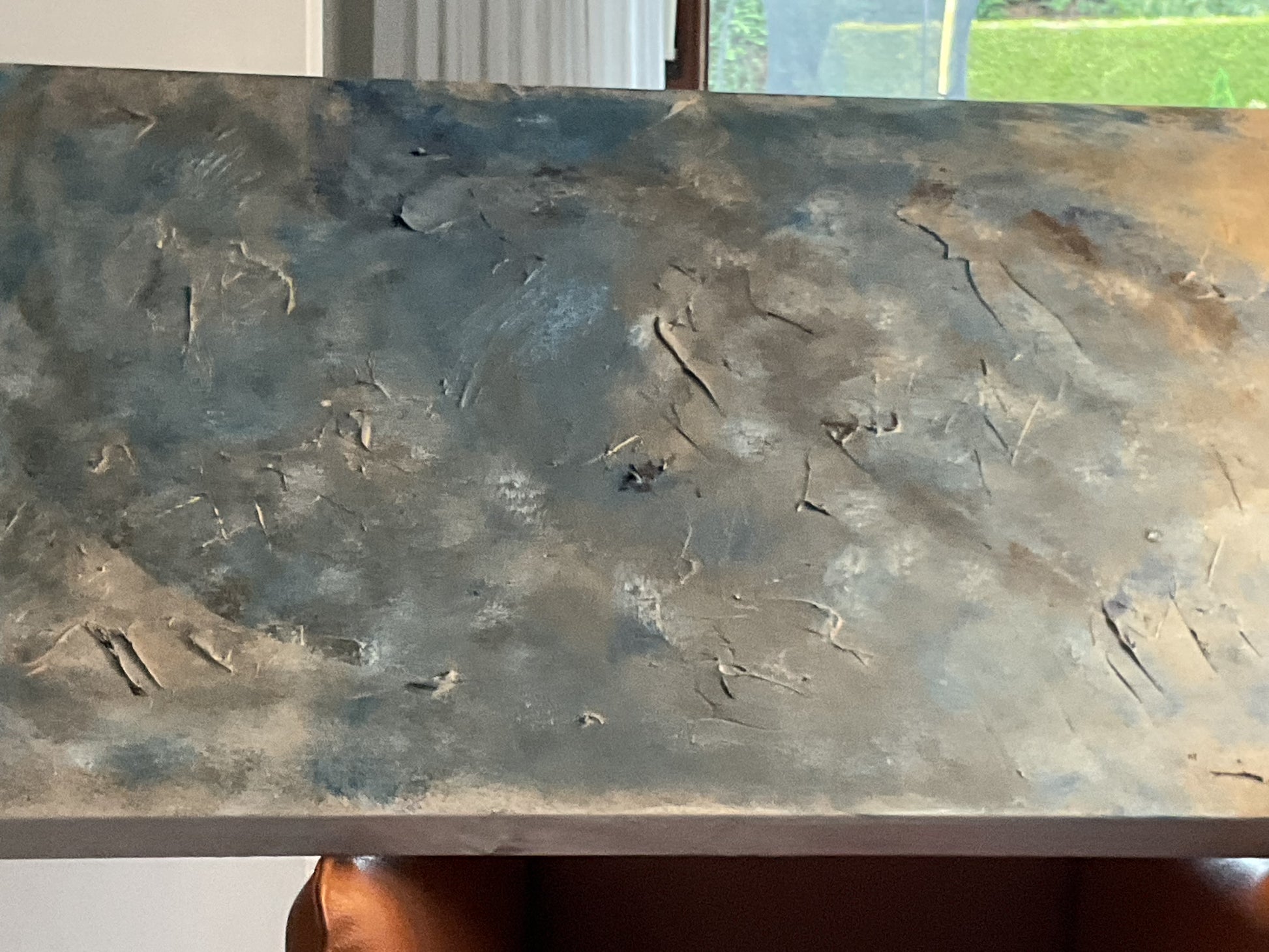 Abstraktes Acrylgemälde "Tiefe" – handgemalt, Unikat, signiert | AcrylSeele
