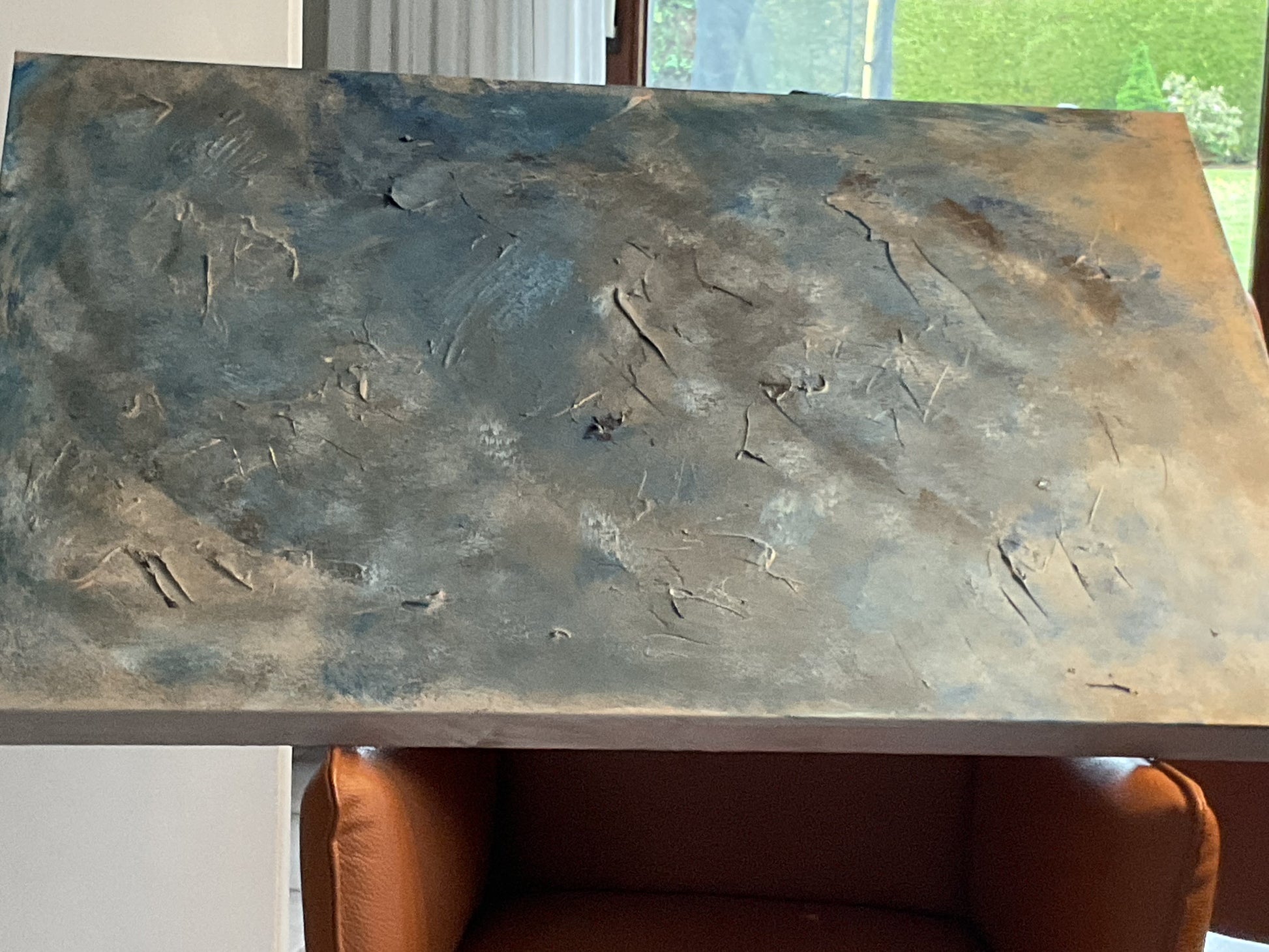 Abstraktes Acrylgemälde "Tiefe" – handgemalt, Unikat, signiert | AcrylSeele