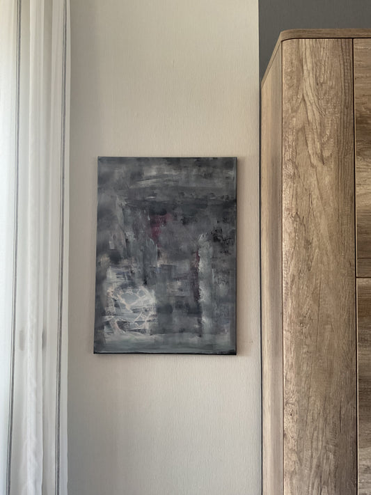 Time for You! – Acrylic Painting 50 × 70 cm