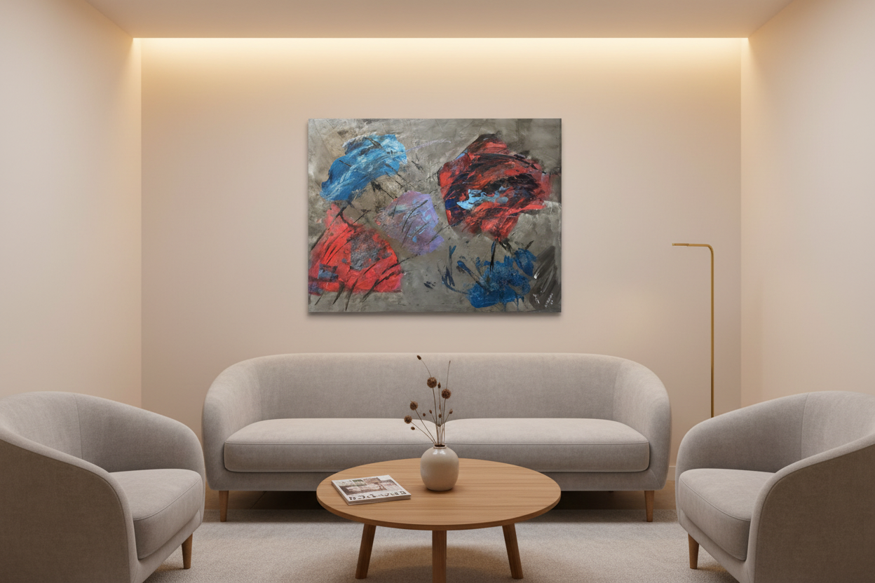 Hilferuf der Farben – Therapiezimmer