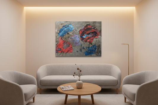 Hilferuf der Farben – Therapiezimmer
