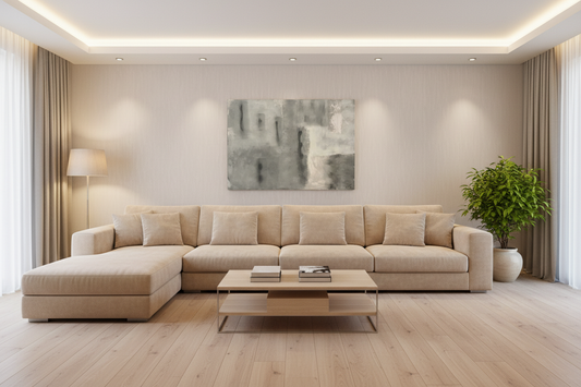 Silberne Stille – Wohnzimmer