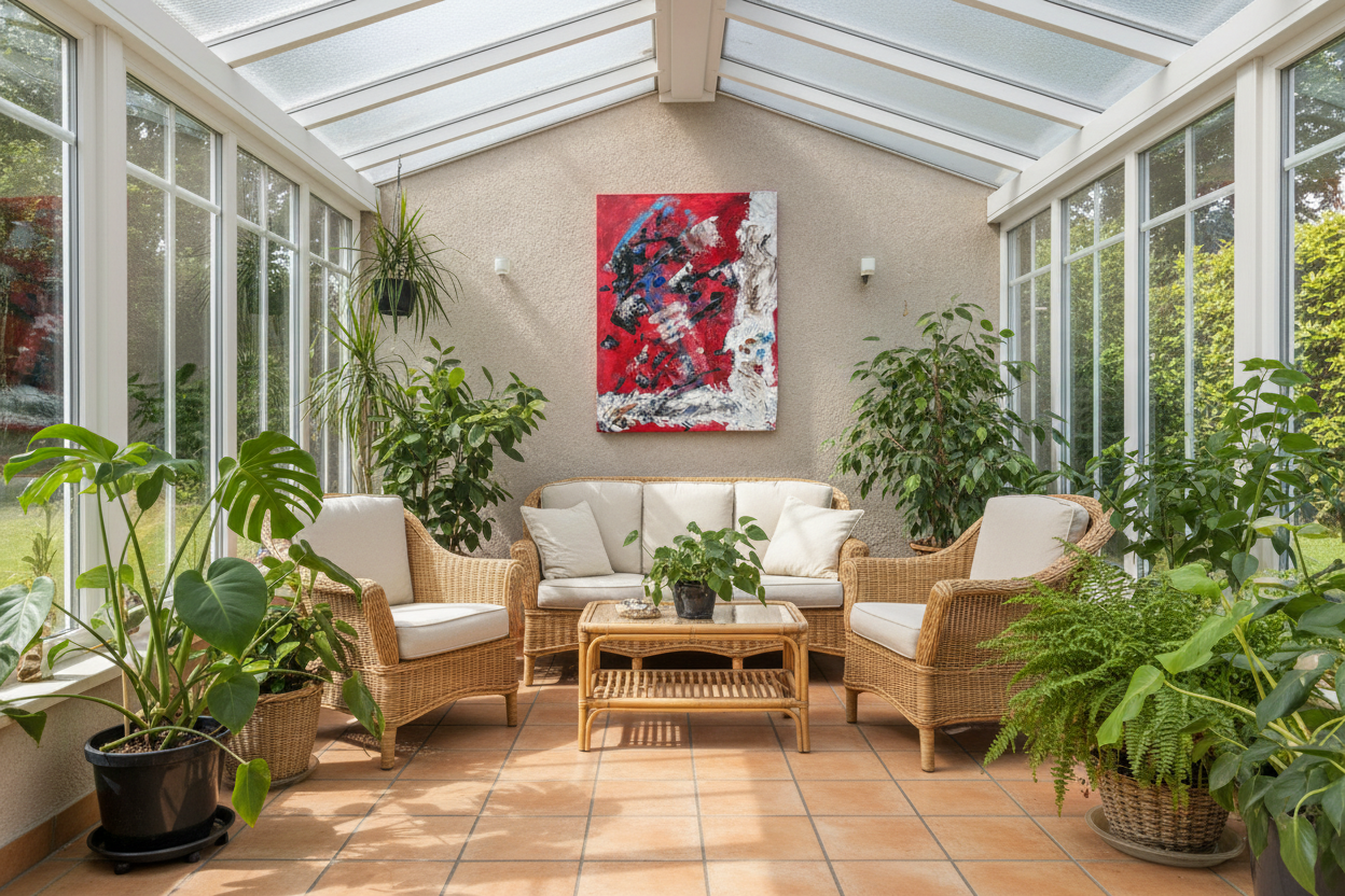 Weil wir doch nur eine haben … WELT – Wintergarten